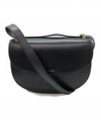 A.P.C.アーペーセー）の古着「レザーショルダーバッグ」｜ブラック