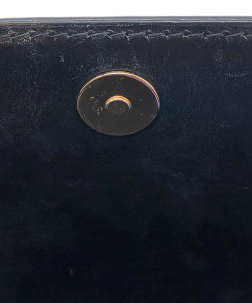 A.P.C.（アーペーセー）A.P.C. (アーペーセー) レザーショルダーバッグ ブラックの古着・服飾アイテム