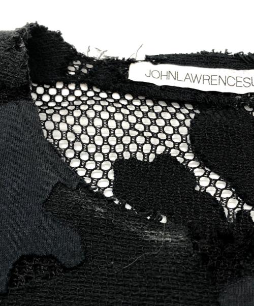 JOHN LAWRENCE SULLIVAN（ジョン ローレンス サリバン）JOHN LAWRENCE SULLIVAN (ジョン ローレンス サリバン) レースベスト ブラック サイズ:Xの古着・服飾アイテム