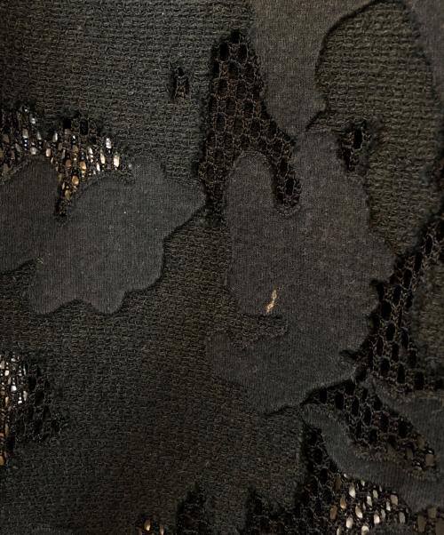 JOHN LAWRENCE SULLIVAN（ジョン ローレンス サリバン）JOHN LAWRENCE SULLIVAN (ジョン ローレンス サリバン) レースベスト ブラック サイズ:Xの古着・服飾アイテム