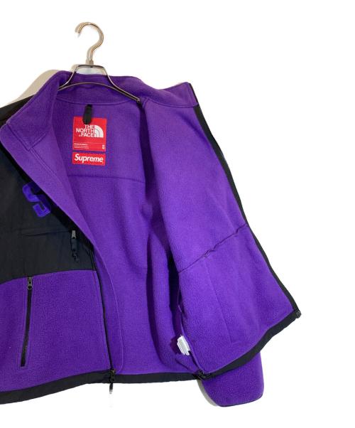 THE NORTH FACE（ザ ノース フェイス）THE NORTH FACE (ザ ノース フェイス) SUPREME (シュプリーム) Arrc Logo Denali Fleece Jacket パープル サイズ:Mの古着・服飾アイテム