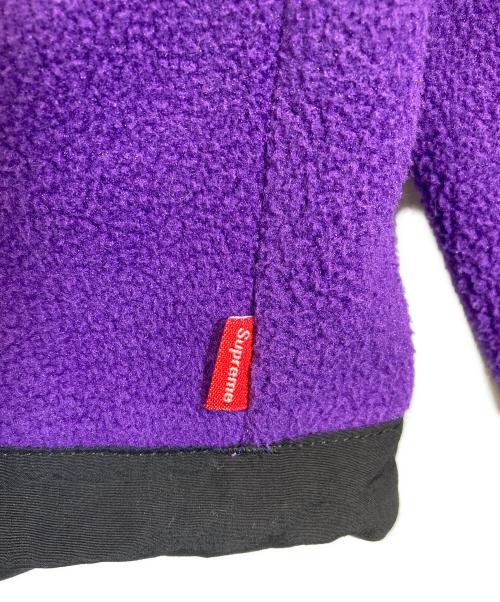 THE NORTH FACE（ザ ノース フェイス）THE NORTH FACE (ザ ノース フェイス) SUPREME (シュプリーム) Arrc Logo Denali Fleece Jacket パープル サイズ:Mの古着・服飾アイテム