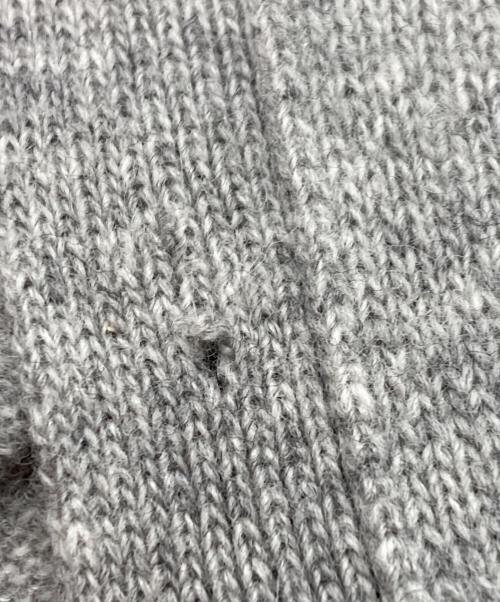 Christian Dior（クリスチャン ディオール）Christian Dior (クリスチャン ディオール) カシミア混フリルニットワンピース グレー サイズ:IT 44の古着・服飾アイテム