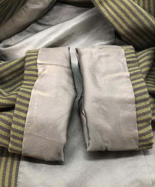 COMME des GARCONS HOMME PLUS（コムデギャルソンオムプリュス）COMME des GARCONS HOMME PLUS (コムデギャルソンオムプリュス) パネルテーラードジャケット グリーン サイズ:SIZE Mの古着・服飾アイテム