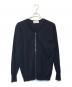 JOHN SMEDLEY（ジョンスメドレー）の古着「ジップアップカーデイガン」｜ネイビー