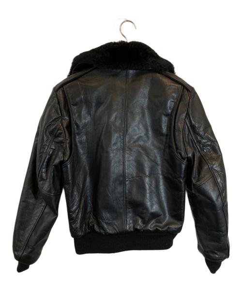 EXCELLED（エクセル）EXCELLED (エクセル) A-2レザージャケット ブラック サイズ:38の古着・服飾アイテム