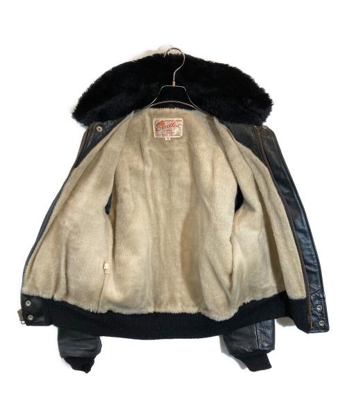 EXCELLED（エクセル）EXCELLED (エクセル) A-2レザージャケット ブラック サイズ:38の古着・服飾アイテム