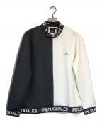 1piu1uguale3 GOLFウノ ピゥ ウノ ウグァーレ トレ ゴルフ）の古着「スウェット」｜グレー