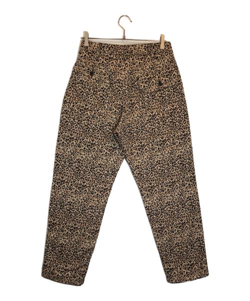 Engineered Garments（エンジニアドガーメンツ）Engineered Garments (エンジニアド ガーメンツ) カーライルパンツ レオパードジャガード ブラウン サイズ:SIZE XSの古着・服飾アイテム