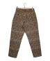 Engineered Garments (エンジニアド ガーメンツ) カーライルパンツ レオパードジャガード ブラウン サイズ:SIZE XS：9000円