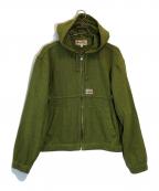stussyステューシー）の古着「WORK JACKET COTTON MESH」｜グリーン