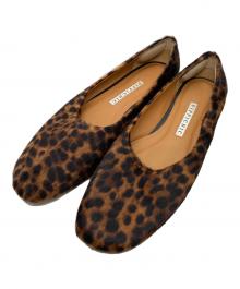 Pippichic（ピッピシック）の古着「レオパード柄スリッポン」｜ブラウン