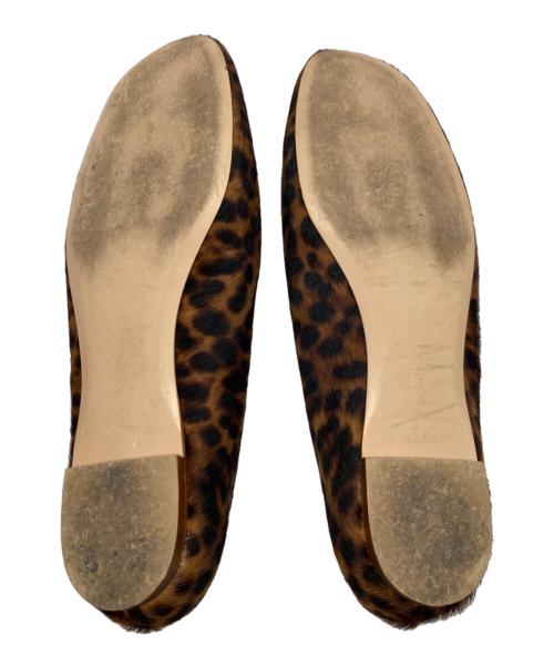 Pippichic（ピッピシック）Pippichic (ピッピシック) レオパード柄スリッポン ブラウン サイズ:SIZE 35 1/2の古着・服飾アイテム