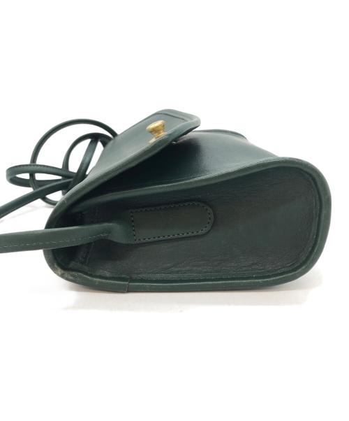 COACH（コーチ）COACH (コーチ) レザーショルダーバッグ グリーン サイズ:下記参照の古着・服飾アイテム