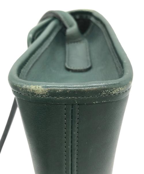 COACH（コーチ）COACH (コーチ) レザーショルダーバッグ グリーン サイズ:下記参照の古着・服飾アイテム