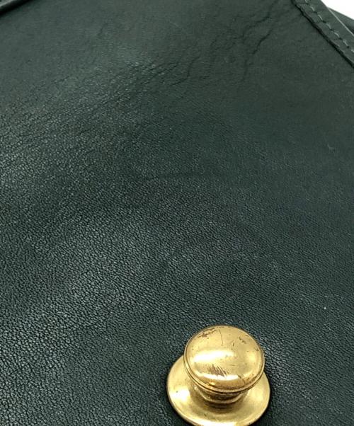 COACH（コーチ）COACH (コーチ) レザーショルダーバッグ グリーン サイズ:下記参照の古着・服飾アイテム