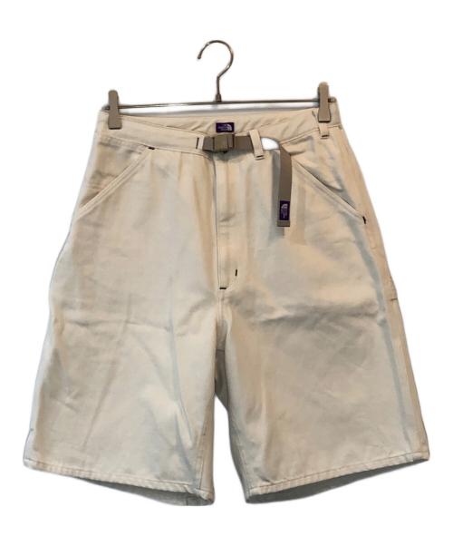 THE NORTHFACE PURPLELABEL（ザ・ノースフェイス パープルレーベル）THE NORTHFACE PURPLELABEL (ザ・ノースフェイス パープルレーベル) デニムフィールドショーツ アイボリー サイズ:SIZE 30の古着・服飾アイテム