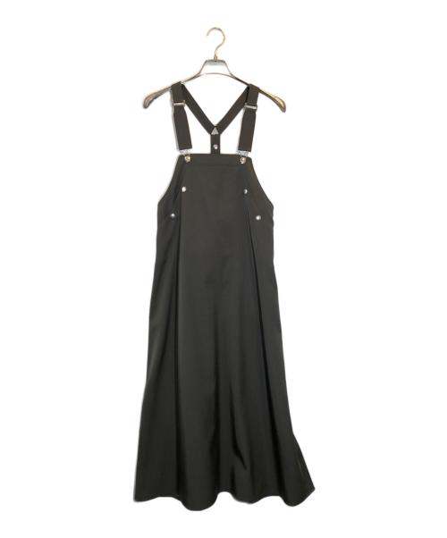 THE RERACS（ザ リラクス）THE RERACS (ザ リラクス) MARINE APRON DRESS オリーブ サイズ:SIZE 38の古着・服飾アイテム