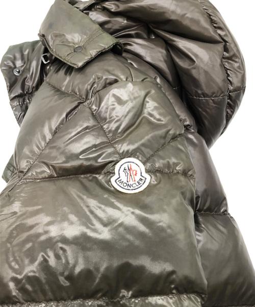 MONCLER（モンクレール）MONCLER (モンクレール) ダウンコート ブラウン サイズ:SIZE 0の古着・服飾アイテム