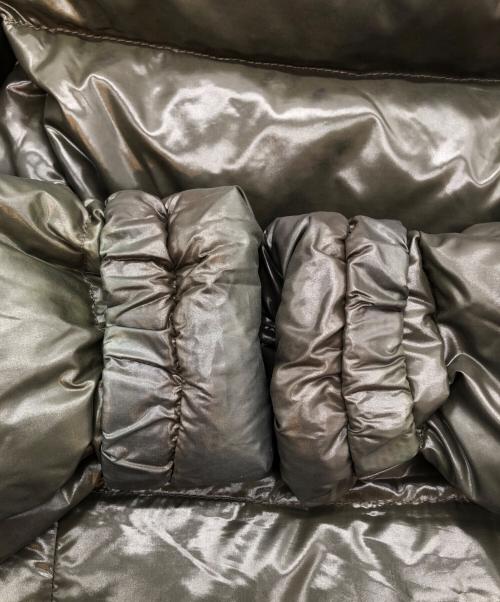 MONCLER（モンクレール）MONCLER (モンクレール) ダウンコート ブラウン サイズ:SIZE 0の古着・服飾アイテム