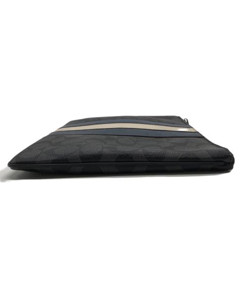 COACH（コーチ）COACH (コーチ) クラッチバッグ ブラックの古着・服飾アイテム