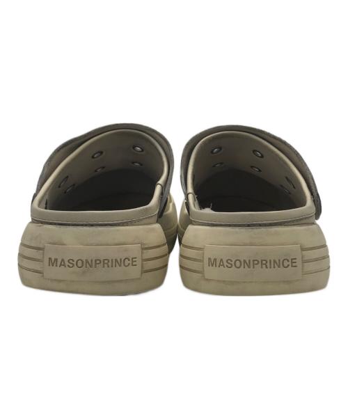 masonprince（メゾンプリンス）MASONPRINCE (メゾンプリンス) 厚底 リアルレザー サンダル ホワイト サイズ:SIZE US 8.5の古着・服飾アイテム