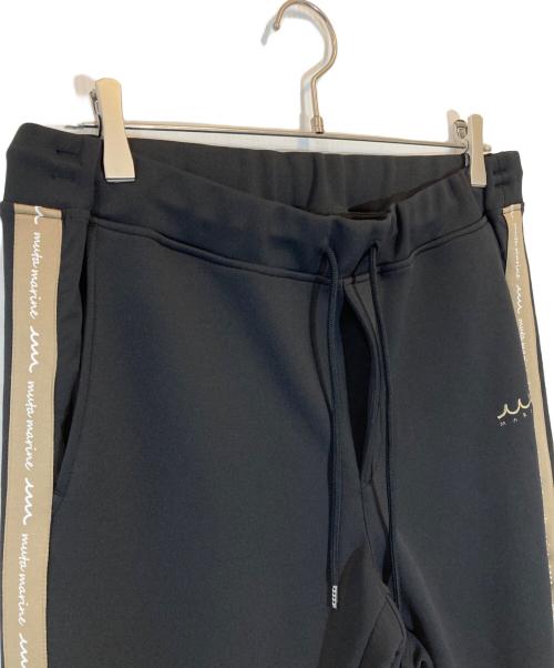 muta MARINE（ムータマリン）muta MARINE (ムータマリン) コンビネーション リブパンツ ブラック サイズ:SIZE 5の古着・服飾アイテム