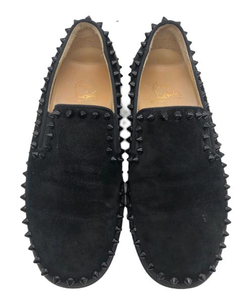 Christian Louboutin（クリスチャン・ルブタン）Christian Louboutin (クリスチャン・ルブタン) スパイクスタッズシューズ ブラック サイズ:SIZE 35の古着・服飾アイテム