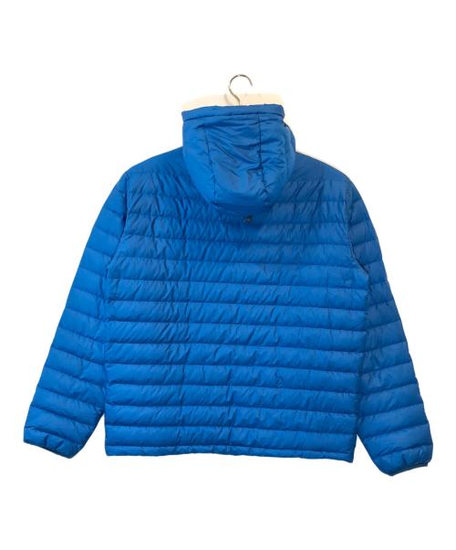 Patagonia（パタゴニア）Patagonia (パタゴニア) ダウンセーターフルジップフーディー ブルー サイズ:Lの古着・服飾アイテム