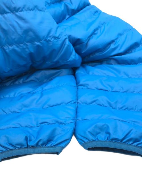 Patagonia（パタゴニア）Patagonia (パタゴニア) ダウンセーターフルジップフーディー ブルー サイズ:Lの古着・服飾アイテム
