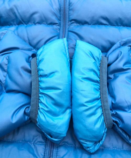 Patagonia（パタゴニア）Patagonia (パタゴニア) ダウンセーターフルジップフーディー ブルー サイズ:Lの古着・服飾アイテム