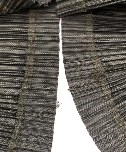 PLEATS PLEASE（プリーツプリーズ）PLEATS PLEASE (プリーツプリーズ) ハイウエストプリーツパンツ グリーン サイズ:SIZE 2の古着・服飾アイテム