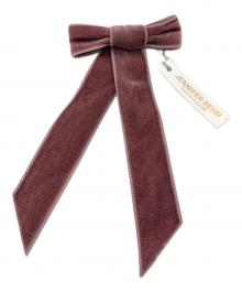 JENNIFER BEHR（ジェニファーベア）の古着「ベロアリボンバレッタ」｜ピンク