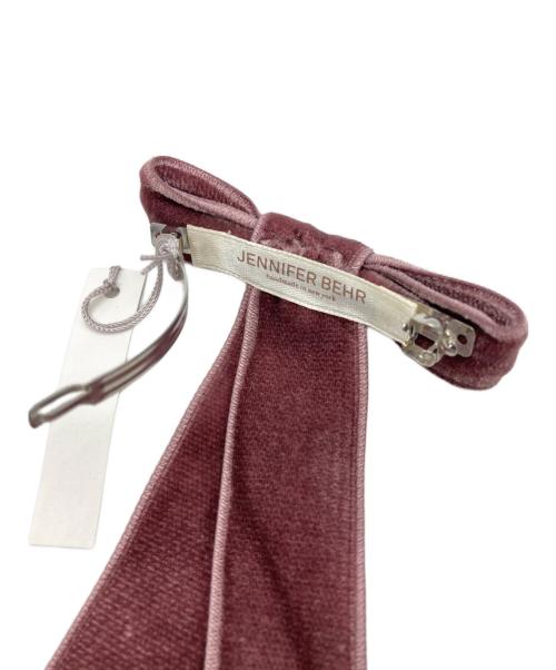 JENNIFER BEHR（ジェニファーベア）JENNIFER BEHR (ジェニファーベア) ベロアリボンバレッタ ピンクの古着・服飾アイテム