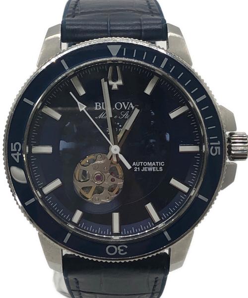BULOVA（ブローバ）BULOVA (ブローバ) 腕時計 ブルーの古着・服飾アイテム