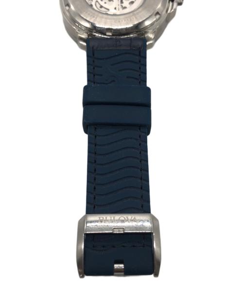 BULOVA（ブローバ）BULOVA (ブローバ) 腕時計 ブルーの古着・服飾アイテム