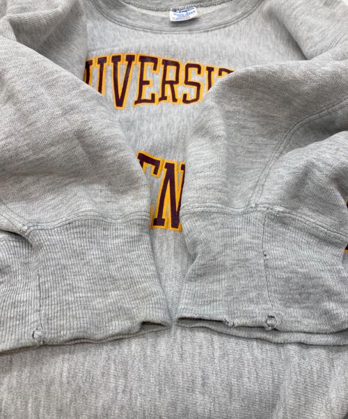 Champion REVERSE WEAVE（チャンピオン リバース ウィーブ）Champion REVERSE WEAVE (チャンピオン リバース ウィーブ) リバースウィーブスウェット グレー サイズ:LARGEの古着・服飾アイテム