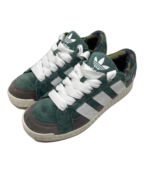 A BATHING APE（ア ベイシング エイプ）A BATHING APE (ア ベイシング エイプ) adidas (アディダス) スニーカー グリーン サイズ:SIZE 28.5cmの古着・服飾アイテム