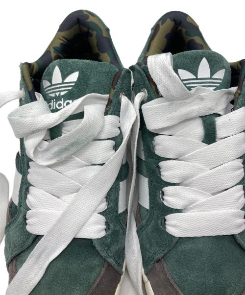 A BATHING APE（ア ベイシング エイプ）A BATHING APE (ア ベイシング エイプ) adidas (アディダス) スニーカー グリーン サイズ:SIZE 28.5cmの古着・服飾アイテム