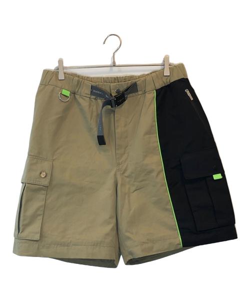 NIKE（ナイキ）NIKE (ナイキ) FENG CHEN WANG (フェンチェンワン) ジップオフカーゴパンツ ベージュ×ブラック サイズ:XLの古着・服飾アイテム