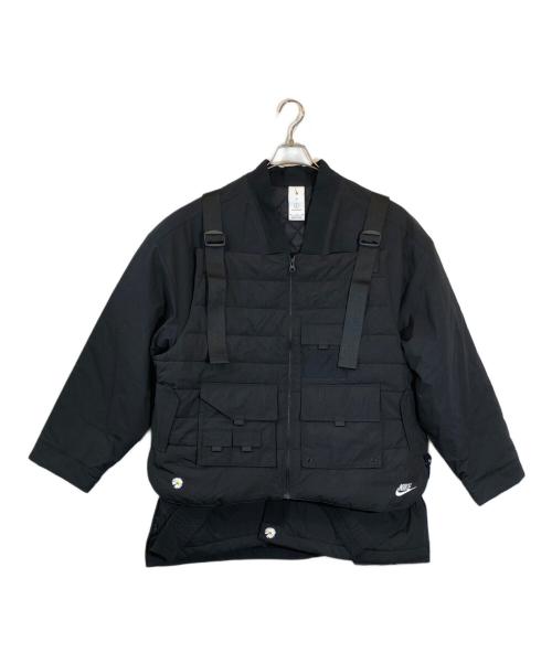 NIKE（ナイキ）NIKE (ナイキ) PEACEMINUSONE (ピースマイナスワン) NRG CF 2+1 Jacket ブラック サイズ:SIZE XLの古着・服飾アイテム