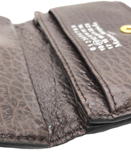 Maison Margiela（メゾンマルジェラ）Maison Margiela (メゾンマルジェラ) カードケース ブラウンの古着・服飾アイテム
