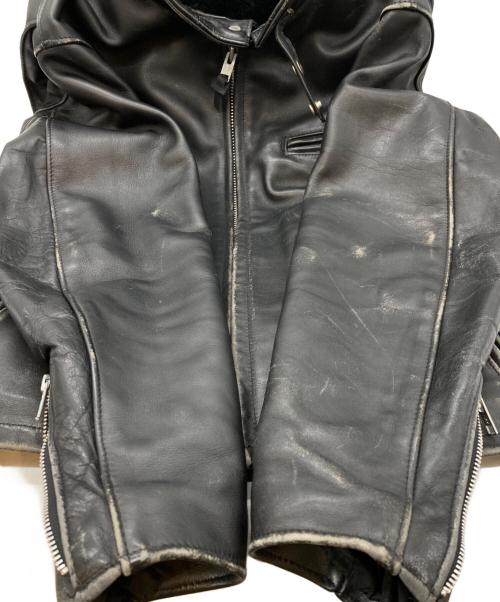 Schott（ショット）Schott (ショット) ライナー付シングルライダースジャケット ブラック サイズ:42の古着・服飾アイテム