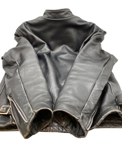 Schott（ショット）Schott (ショット) ライナー付シングルライダースジャケット ブラック サイズ:42の古着・服飾アイテム