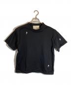 pillings by ryotamurakamiピリングス バイ リョウタムラカミ）の古着「刺繍Tシャツ」｜ブラック