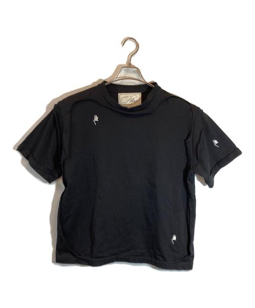 pillings by ryotamurakami（ピリングス バイ リョウタムラカミ）pillings by ryotamurakami (ピリングス バイ リョウタムラカミ) 刺繍Tシャツ ブラック サイズ:SIZE Lの古着・服飾アイテム