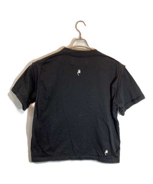 pillings by ryotamurakami（ピリングス バイ リョウタムラカミ）pillings by ryotamurakami (ピリングス バイ リョウタムラカミ) 刺繍Tシャツ ブラック サイズ:SIZE Lの古着・服飾アイテム