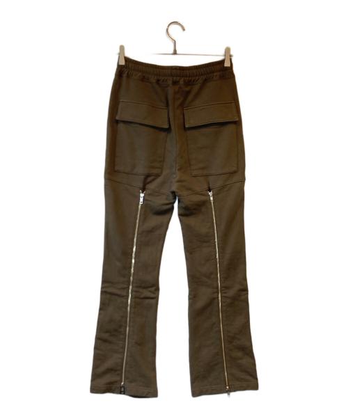 Laid Back（レイドバック）Laid Back (レイドバック) backzip zip sweat pants」 ベージュ サイズ:2の古着・服飾アイテム