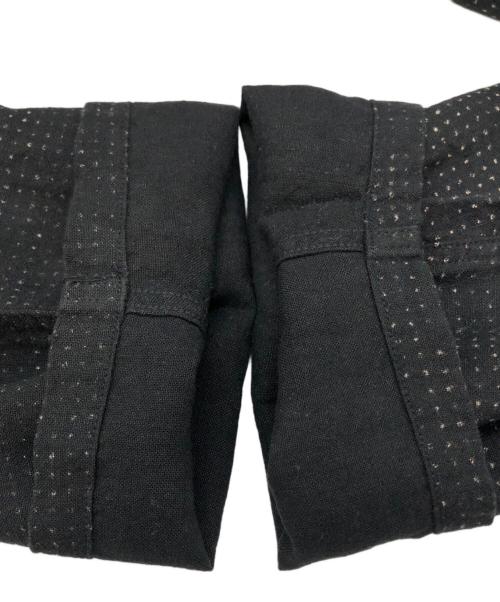 COMOLI（コモリ）COMOLI (コモリ) リネンドットシャツジャケット ブラック サイズ:SIZE 1の古着・服飾アイテム