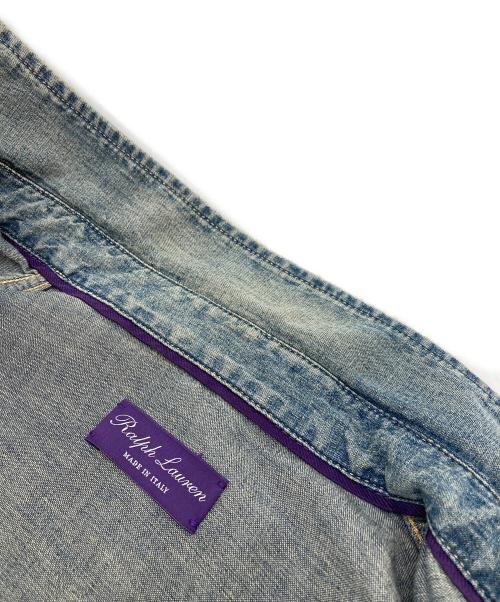 RALPH LAUREN Purple Label（ラルフ ローレン パープル レーベル）RALPH LAUREN PURPLE LABEL (ラルフ ローレン パープル レーベル) デニムシャツ インディゴ サイズ:SIZE Sの古着・服飾アイテム